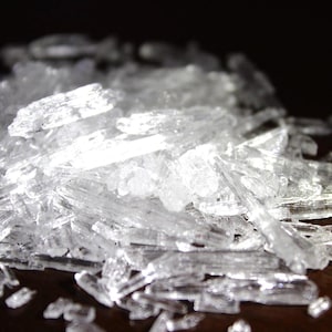 100% PURE Natural Menthol Crystals , USP Grade - 1 oz, 2 oz, 4 oz,