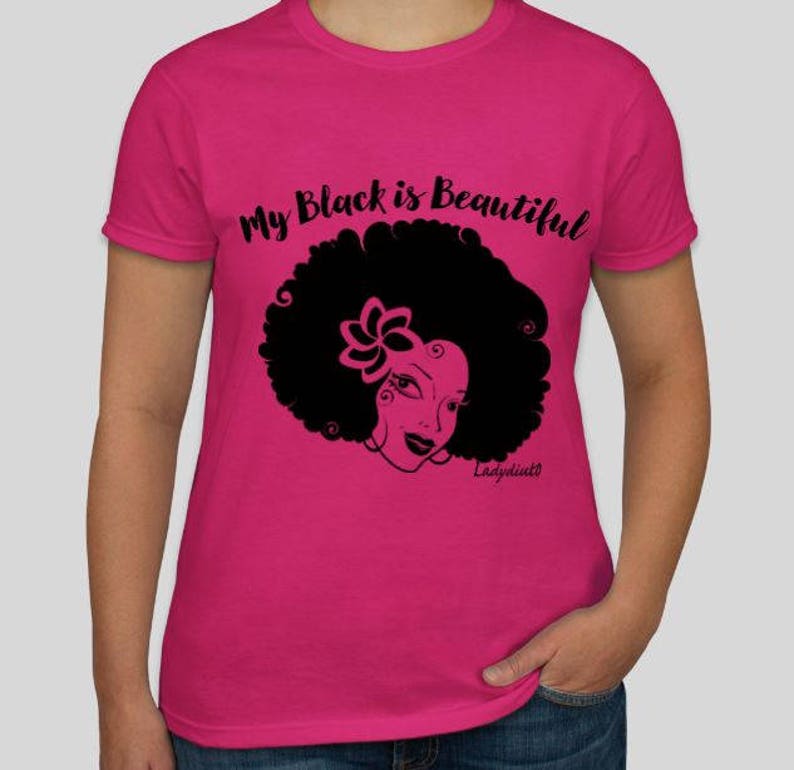 My Black is Beautiful Women's Quality Printed Graphic Etsy