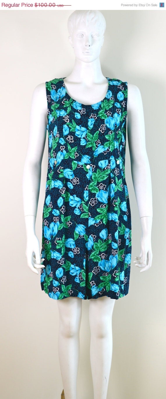 ON SALE GRUNGE Romper: Grunge Playsuit / 80s Rompe