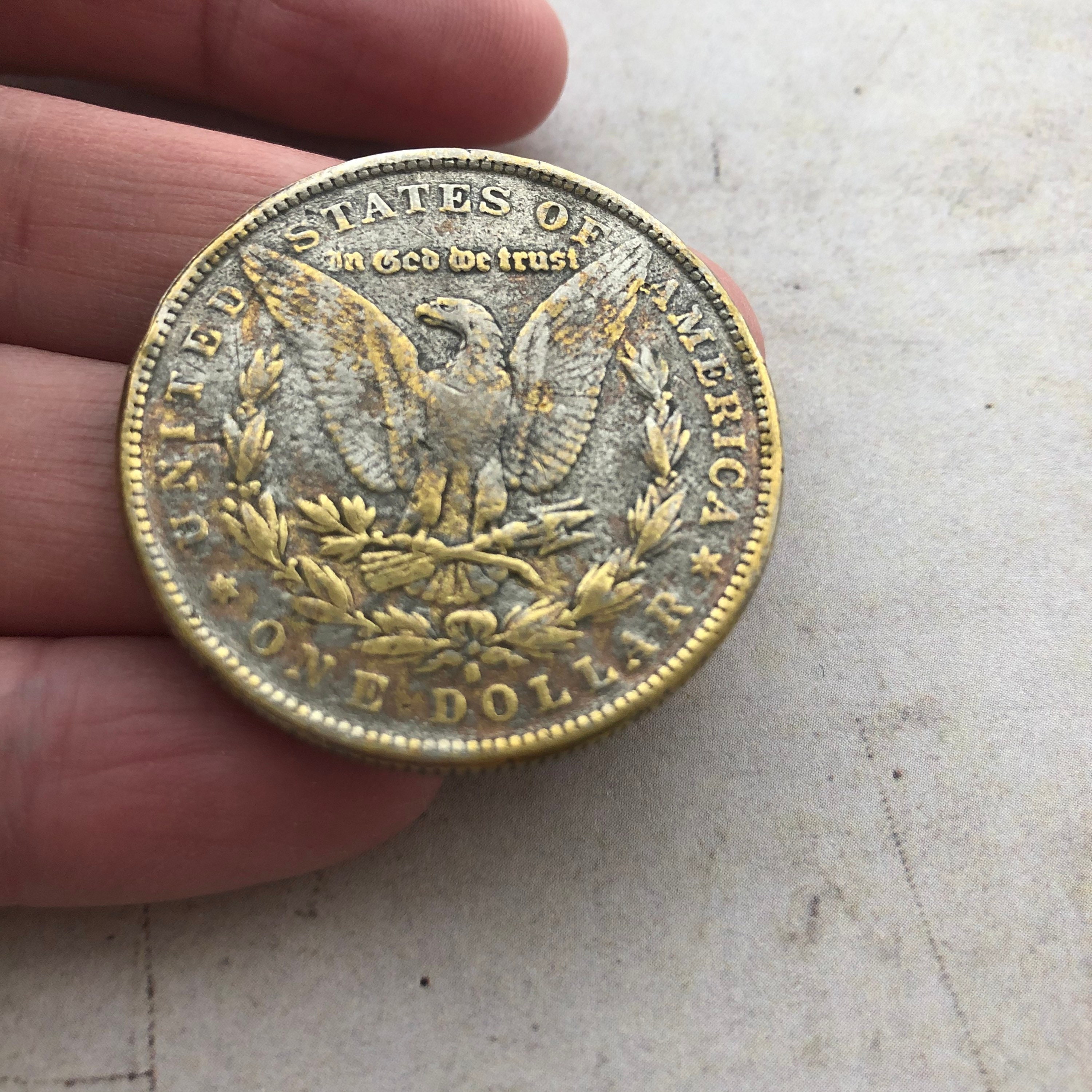 1888 In god we trust one dollar coin USA Liberty Eagle Etsy