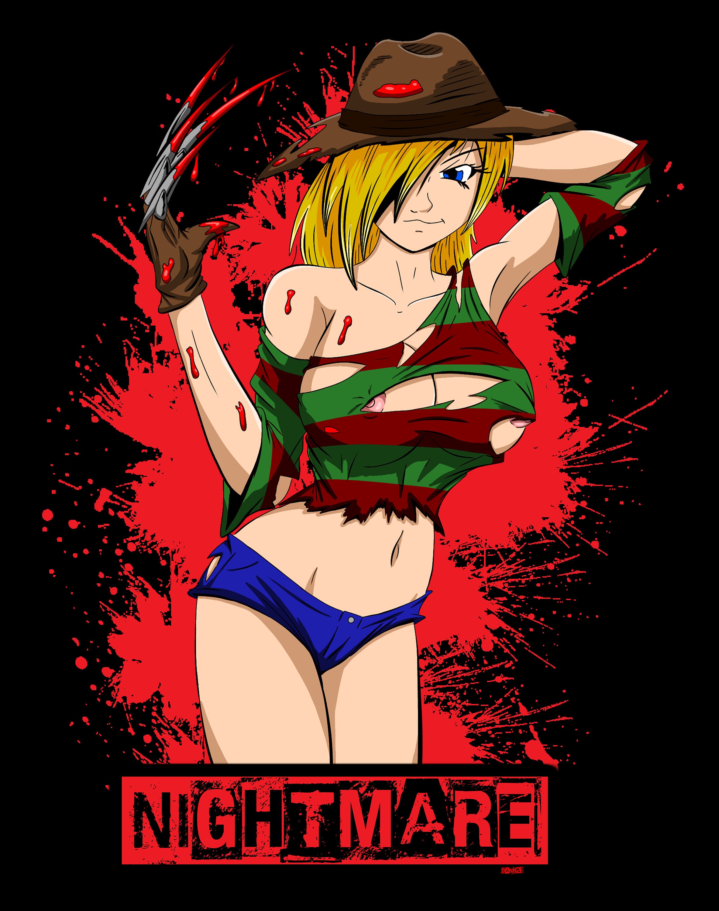 Nightmare on Elm Street Sexy Anime Freddy Krueger 4 in Sticker - Etsy Singapore Nightmare on Elm Street Sexy Anime Freddy Krueger 4 in Sticker - Etsy Singapore