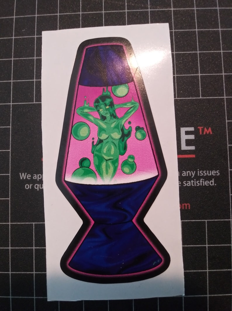 Sexy Lewd Slime Girl Lava Lamp Monster Girl 4 Kiss Cut - Etsy