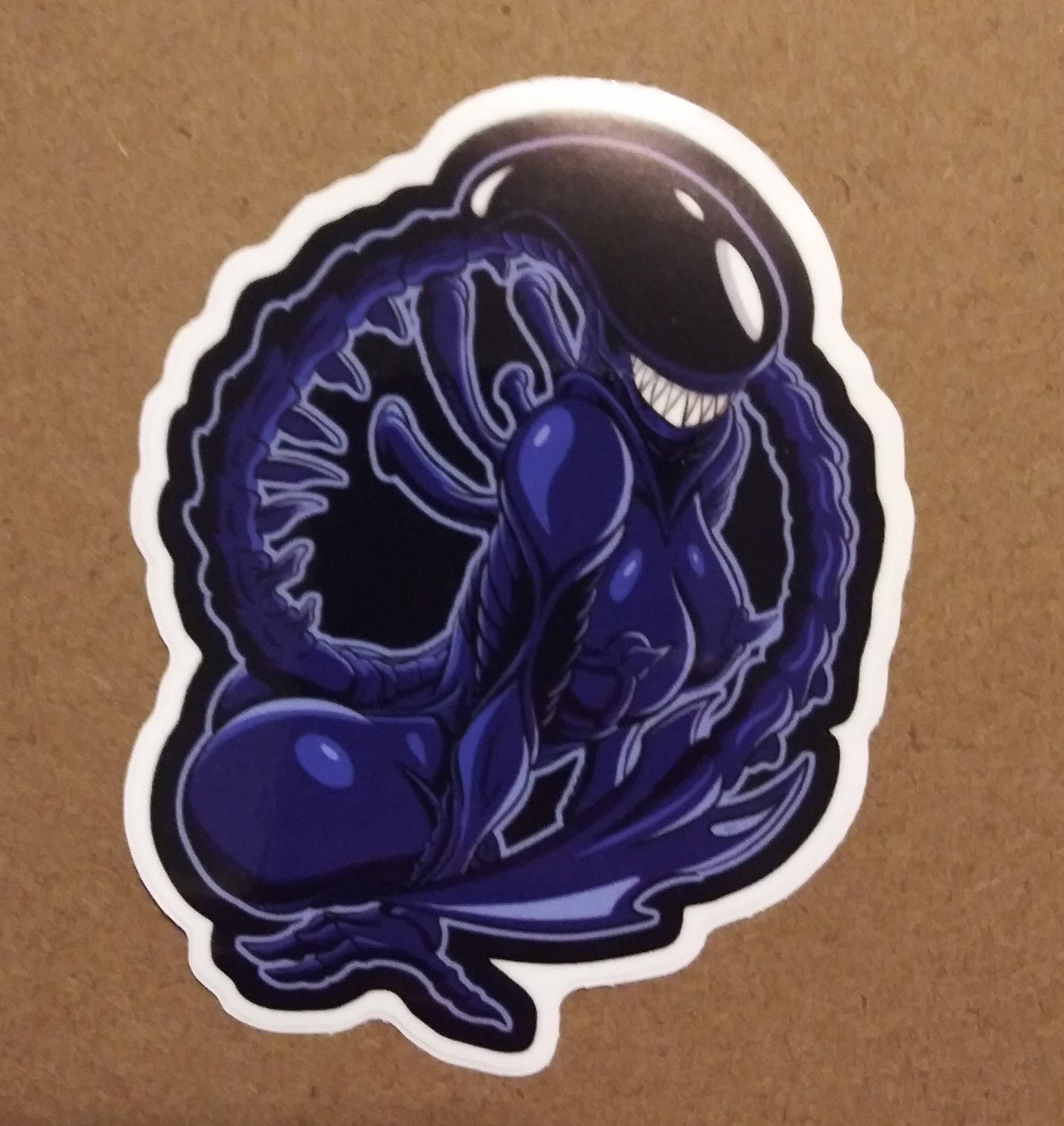 Sexy Alien Xenomorph Pinup 4 Inch Vinyl Sticker Giger - Etsy