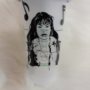 Selena starbucks cold cup
