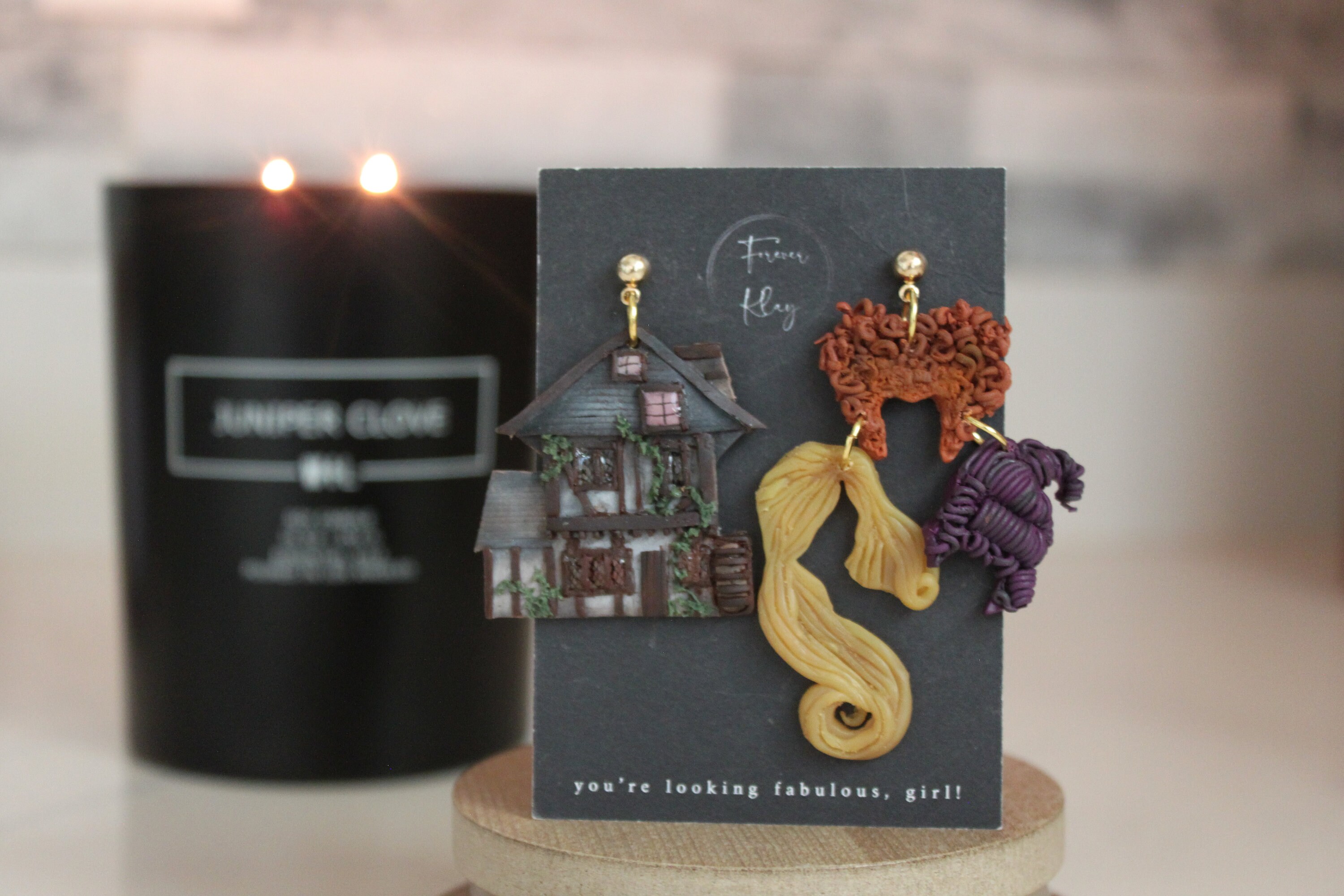 Hocus Pocus Dangle Earrings Sanderson Sisters Earrings Etsy