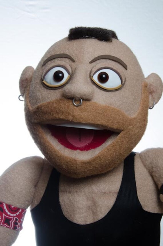 Items similar to Handmade Human Professional Hand Puppet on Etsy