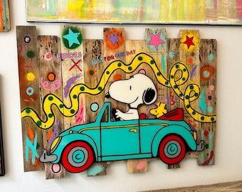Pop Art Street Art Resin Art Dipinti Immagini Astratti Unici