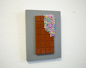 Pop Art, Pictures , Abstract, Art, Picture, Modern, Design, Acrylic, chocolate