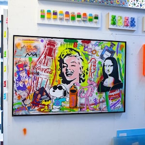 Street Art, Pop Art, Bilder ,Abstrakt, Art, Picture, modern, Design, Acryl, Gemälde, Malerei