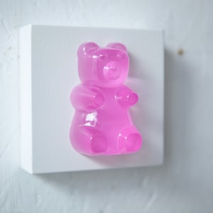 Pop Art, Street Art, Bio Resin Art, 3D Wall Art, Abstract, Unique, Gummy Bears