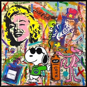Street Art, Pop Art, Bilder ,Abstrakt, Art, Picture, modern, Design, Acryl, Gemälde, Malerei
