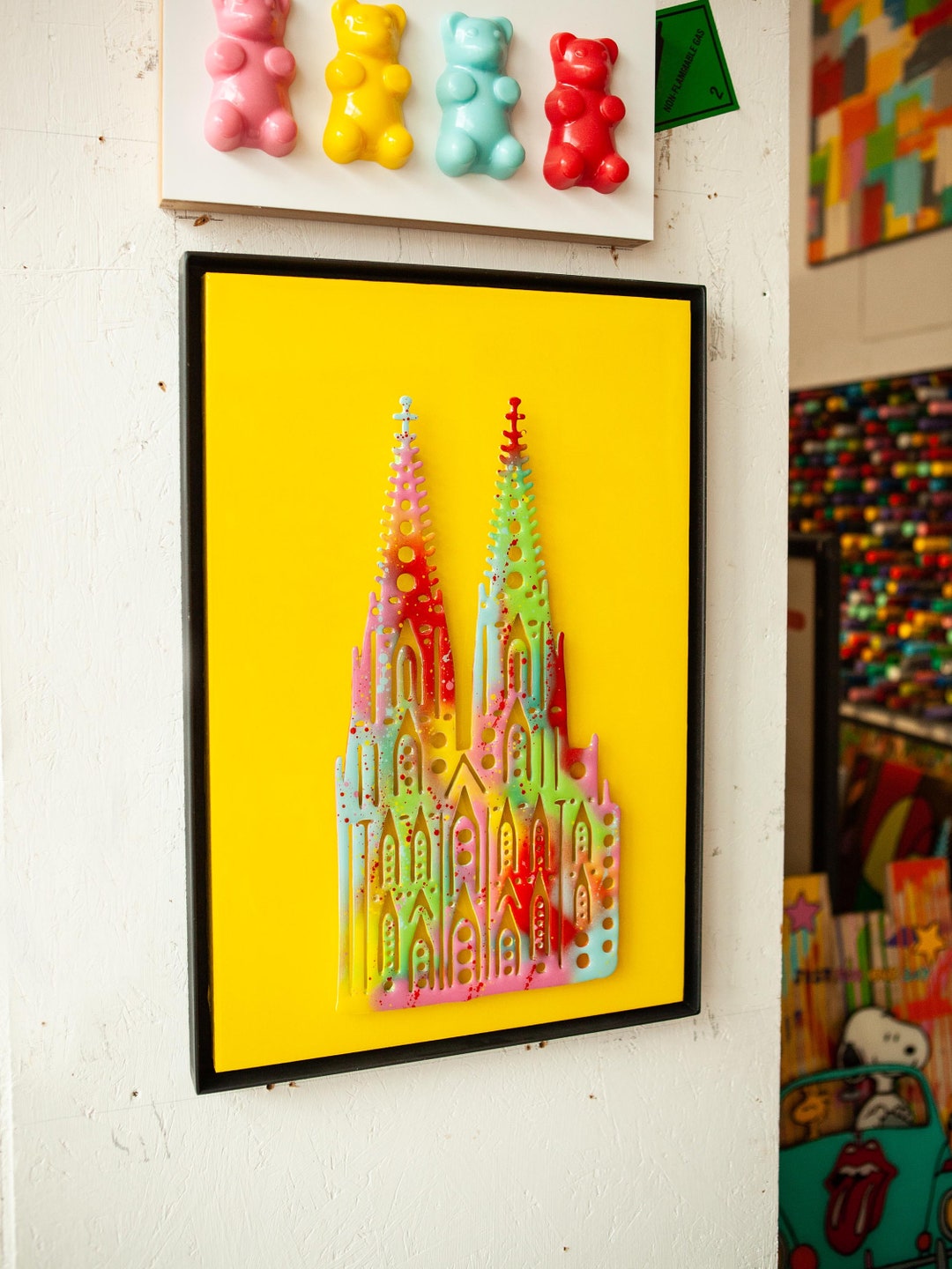 Kölner Dom Pop Art, Pictures , Abstract, Art, Picture, Modern, Design ...