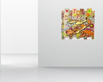 Pop Art Street Art Resin Art Painting Immagini Astratte Uniche