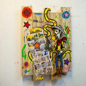 Pop Art, Pictures , Abstract, Art, Picture, Modern, Design, Acrylic, Painting