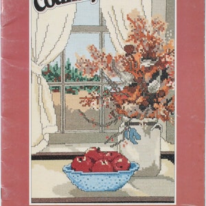 1982 Good N Country Cross Stitch Pattern Book, Gloria and Pat
