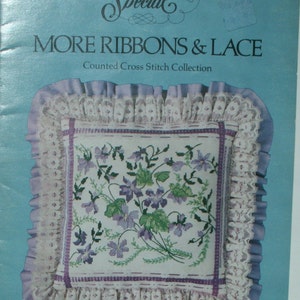 1983, Something Special More Ribbons & Lace Cross Stitch, Candi Martin