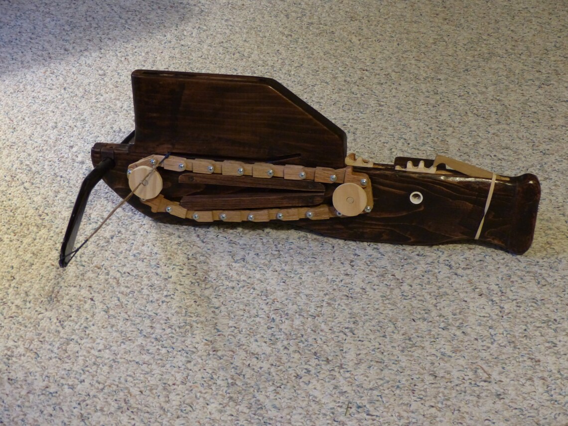 Automatic Crossbow Plans, Hand Cranked gattling Crossbow Etsy