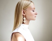 Step Earrings (Brass)