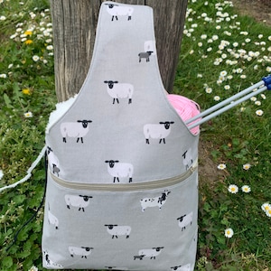 Sac de voyage pour aiguilles à tricoter, cadeau pour tricoteuse