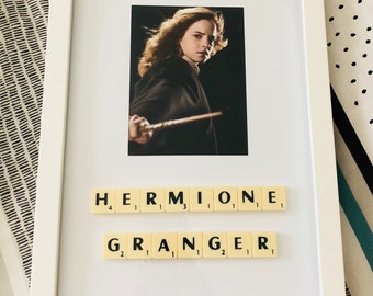 Hermione Granger picture frame 12.5 x 9 in