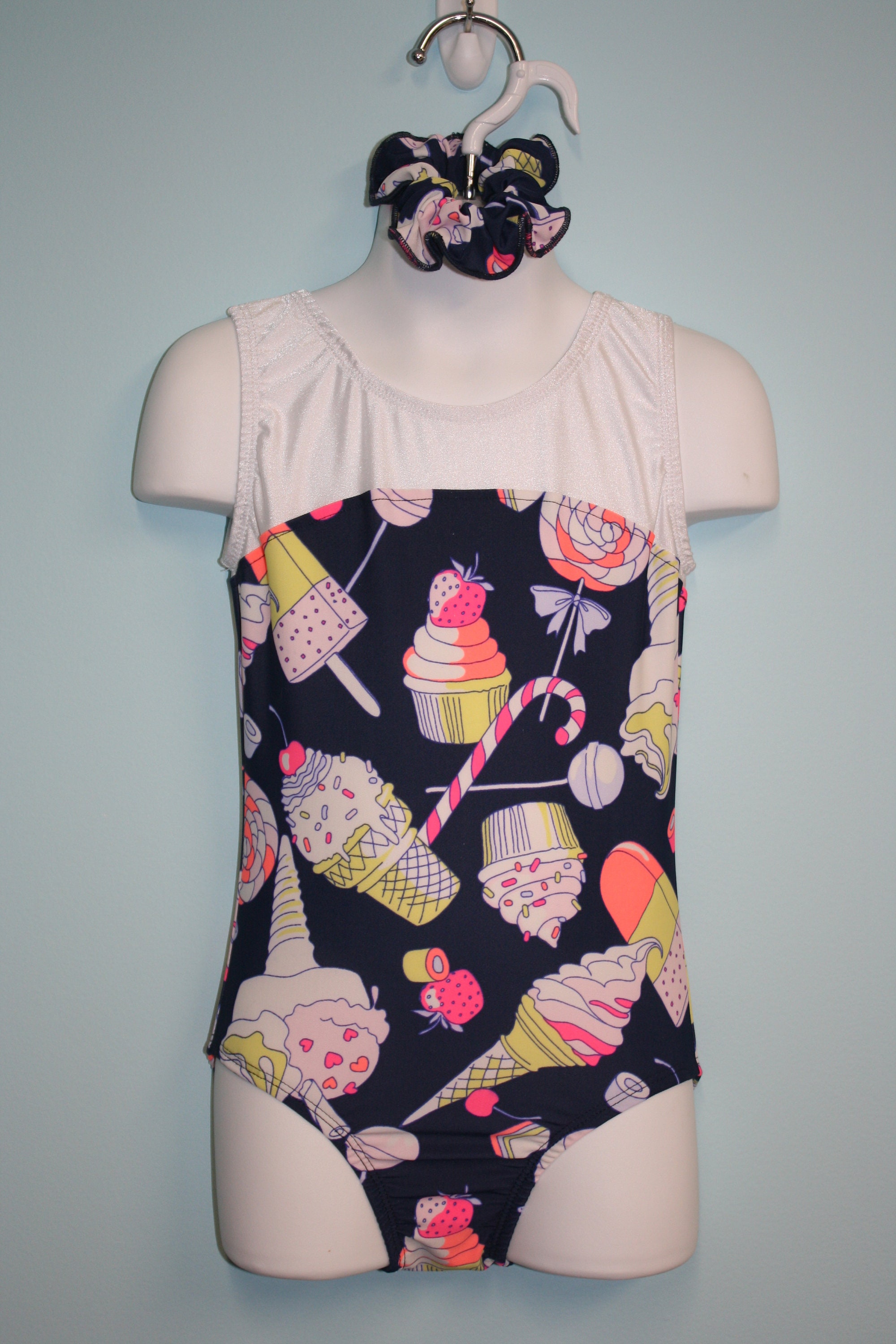 Gymnastics Leotard Blue Candy Gymnastic Leotards Dance Etsy Canada