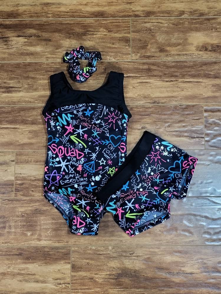 Gymnastics Leotard, Black, Pink, Gymnast, Gymnastic Leotards, Yoga, Dance,  Ballet, Girls, Toddler, Leotard, Gymnastics 