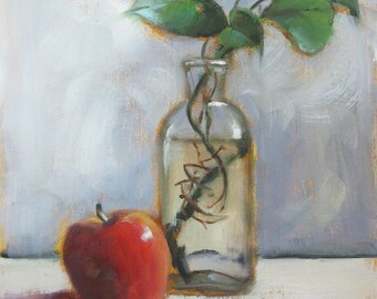 Lush Simplicity...Original Oil Painting by Maresa Lilley, SND