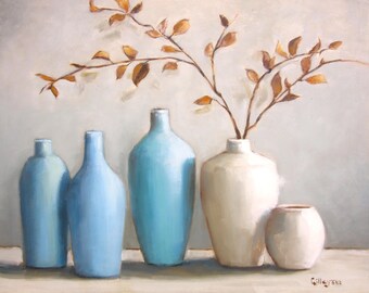 Collectedness...Original Oil Painting by Maresa Lilley, SND