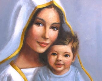 Joy to the World...Original Oil Painting by Maresa Lilley, SND