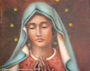 Our Intercessor...Original Oil Painting by Maresa Lilley, SND
