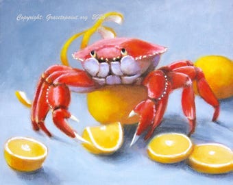 Life Gives Me Lemons...Original Oil Painting by Maresa Lilley, SND