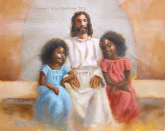 To Such As These...Original Oil Painting by Maresa Lilley, SND