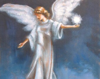 Light and Guide...Original Oil Painting by Maresa Lilley, SND
