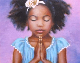 Dear Jesus...Original Oil Painting by Maresa Lilley, SND