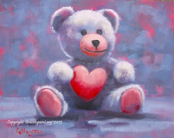 All My Heart...Original Oil Painting by Maresa Lilley, SND