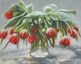 Half Past...Original Oil Painting by Maresa Lilley, SND