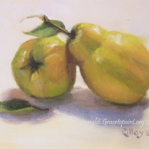 Peared...Original Oil Painting by Maresa Lilley, SND