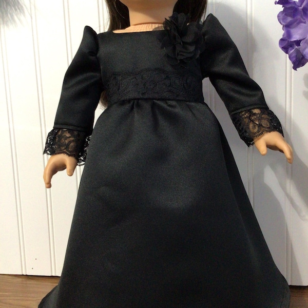 Adorable regency inspired dress for 18 inch doll