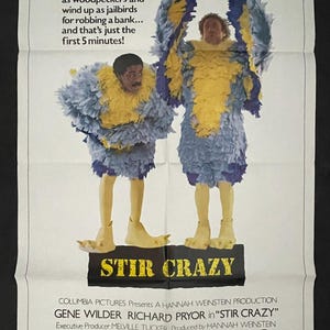 Stir Crazy Movie - Etsy Canada