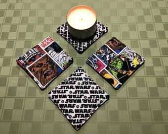 CLEARANCE Star Wars Inspired Candle Mat, Coaster, Hot Pad