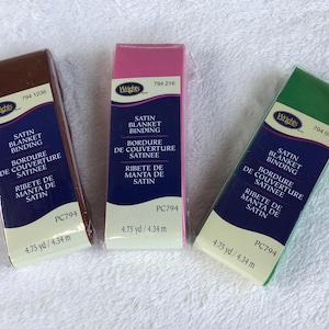 Satin Blanket Binding