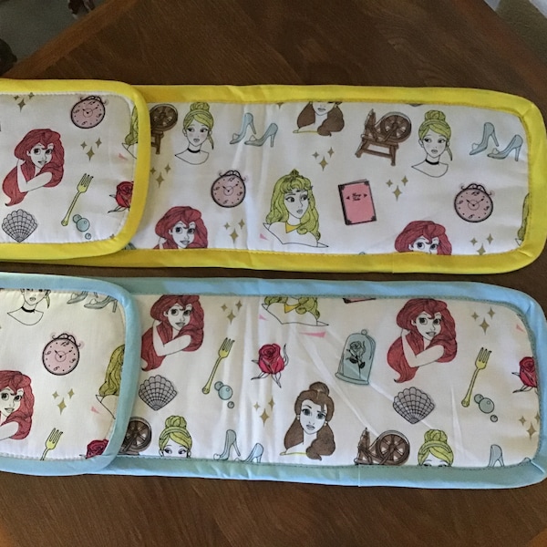 Disney Inspired Princess Curling Iron Cases