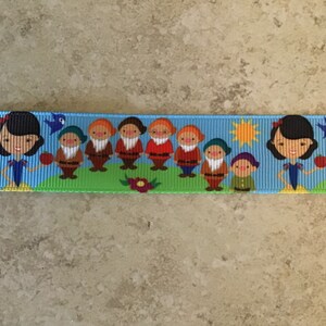 Snow White and the Seven Dwarves Grosgrain Ribbon