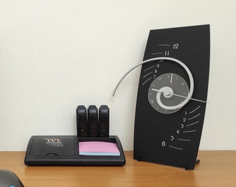 Unique Spiral Desk/Wall Clock, Beta (β), Innovative Design