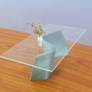 Parametric Unique Rectangle Dining Table,1/6 Scale,Miniature Dollhouse Furniture,Contemporary Design,Modern Minimalist, Stylish image 10