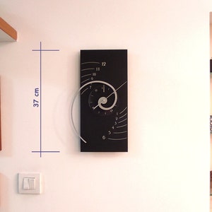Exceptional Wall Clock,Silent, Alpha α,Mathematical Principle,Advanced,Gadget, Sophisticated,Innovative Design,Golden Ratio,Man Gift image 4
