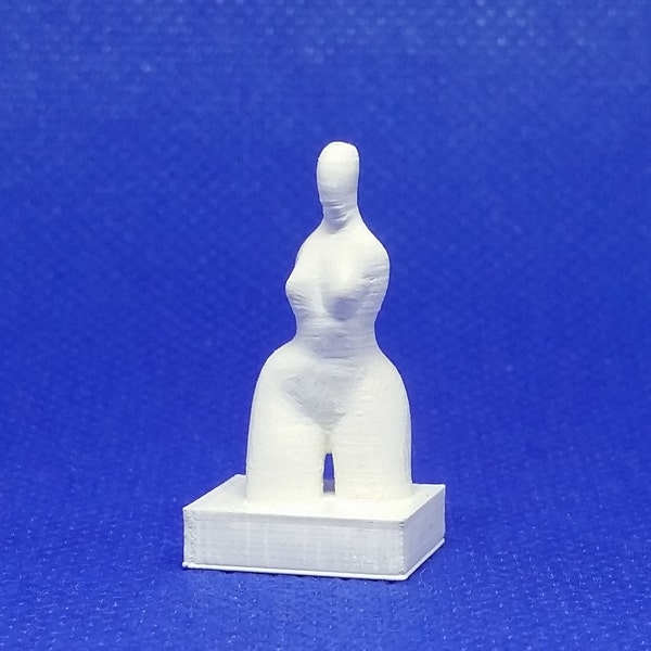 Miniature Woman Figurine/Sculpture,Statue,Dollhouse Decoration,Minimalism ,Accessories, 3D Print, Modern Design, Fine Art, Vintage Craft