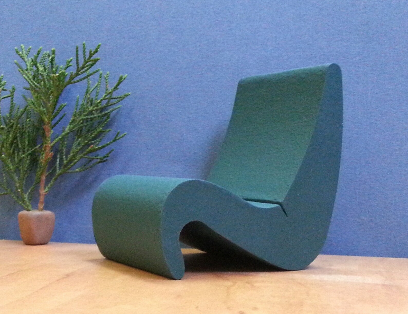 Dollhouse AMOEBE lounge CHAIR 1/121/16 Scale Replica Etsy