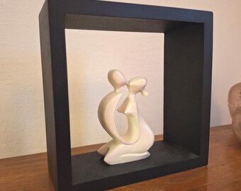 Abstract Kissing Couple Figurine/Sculpture, Home Decoration, Minimalism ,Accessories, Modern Design, Fine Art, Vintage Craft