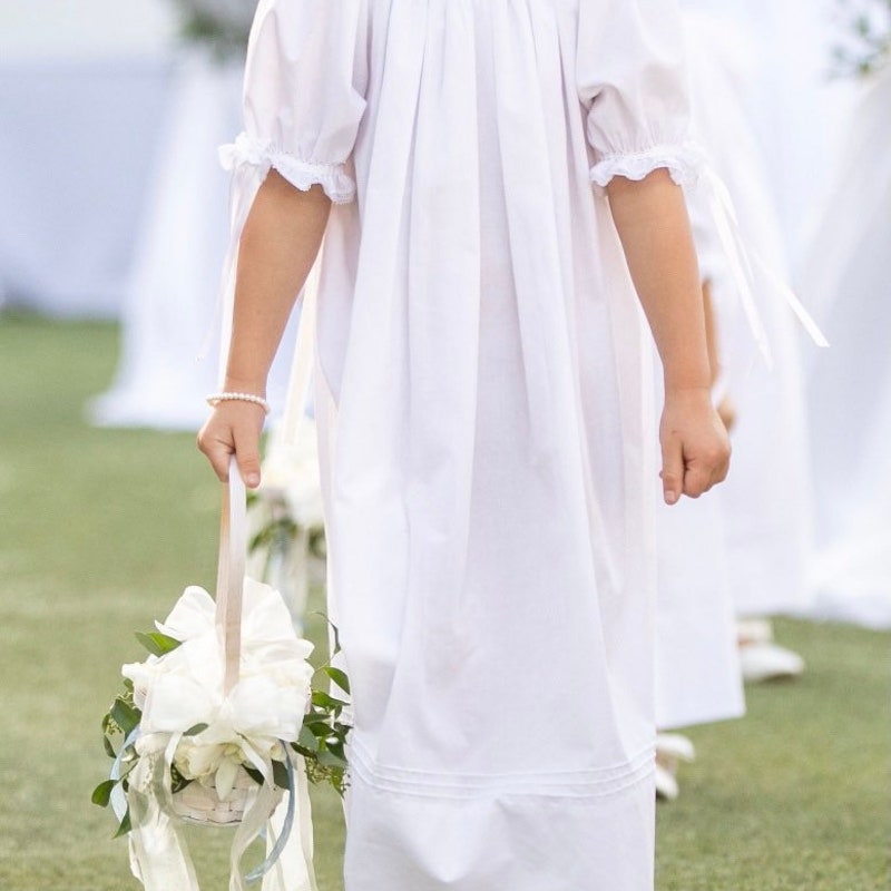 Smocked Bishop Dress- Rainbow main image 1